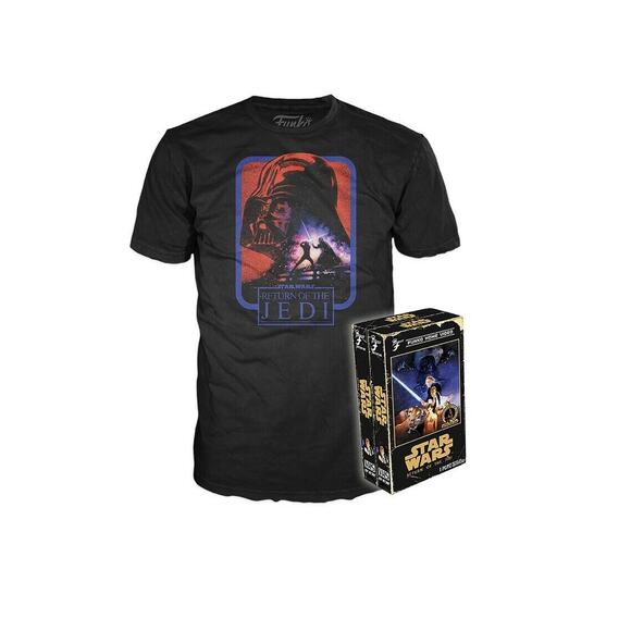 Funko Home Video - Return Of The Jedi T-Shirt Size Small Shirt Fast Shipping - Picture 1 of 3